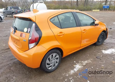 2015 Toyota Prius C Two from USA, damaged, VIN JTDKDTB33F1091239
